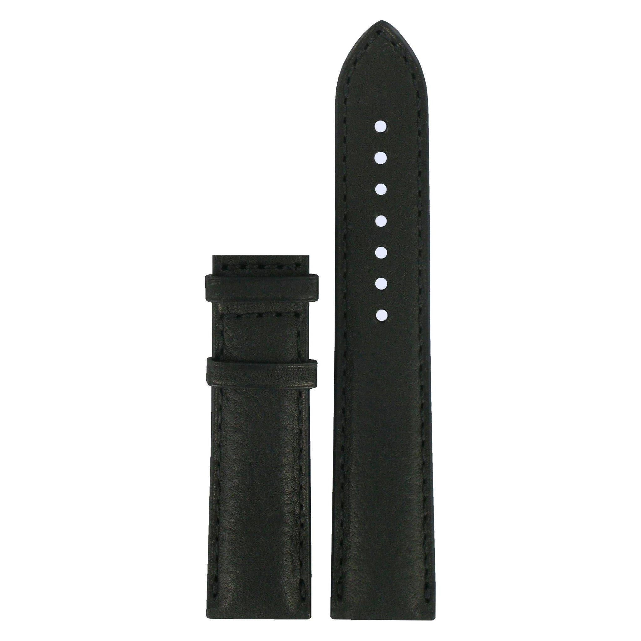 Tissot T008414A & T014427A Watch Band T610027691 Black Leather 20 mm PRC 100 - Watch Plaza