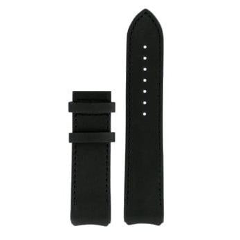 Tissot T0134204620101 Watch Band T610032923 Black Leather 21 mm T - Touch Expert - Watch Plaza