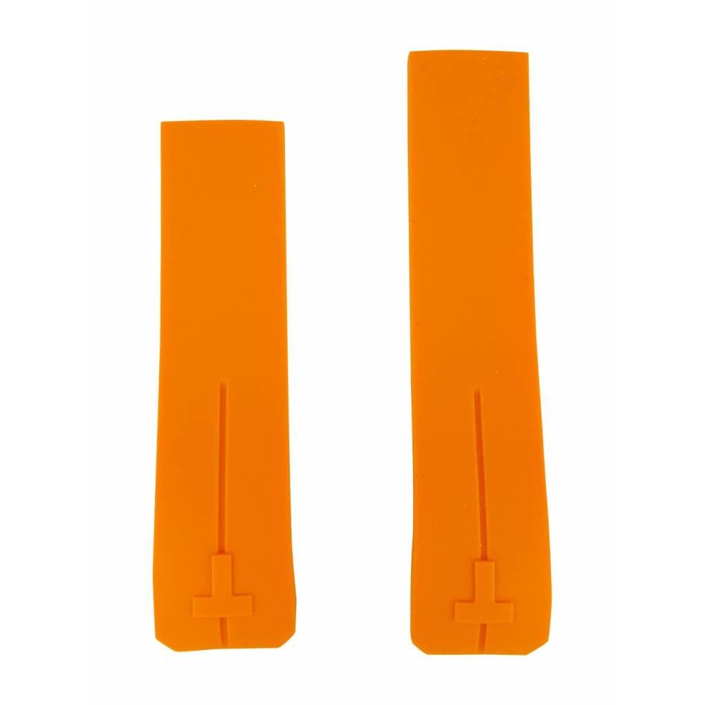 Tissot T013420A & T047420A Watch Band T610026463 Orange Silicone 21 mm T - Touch - Watch Plaza