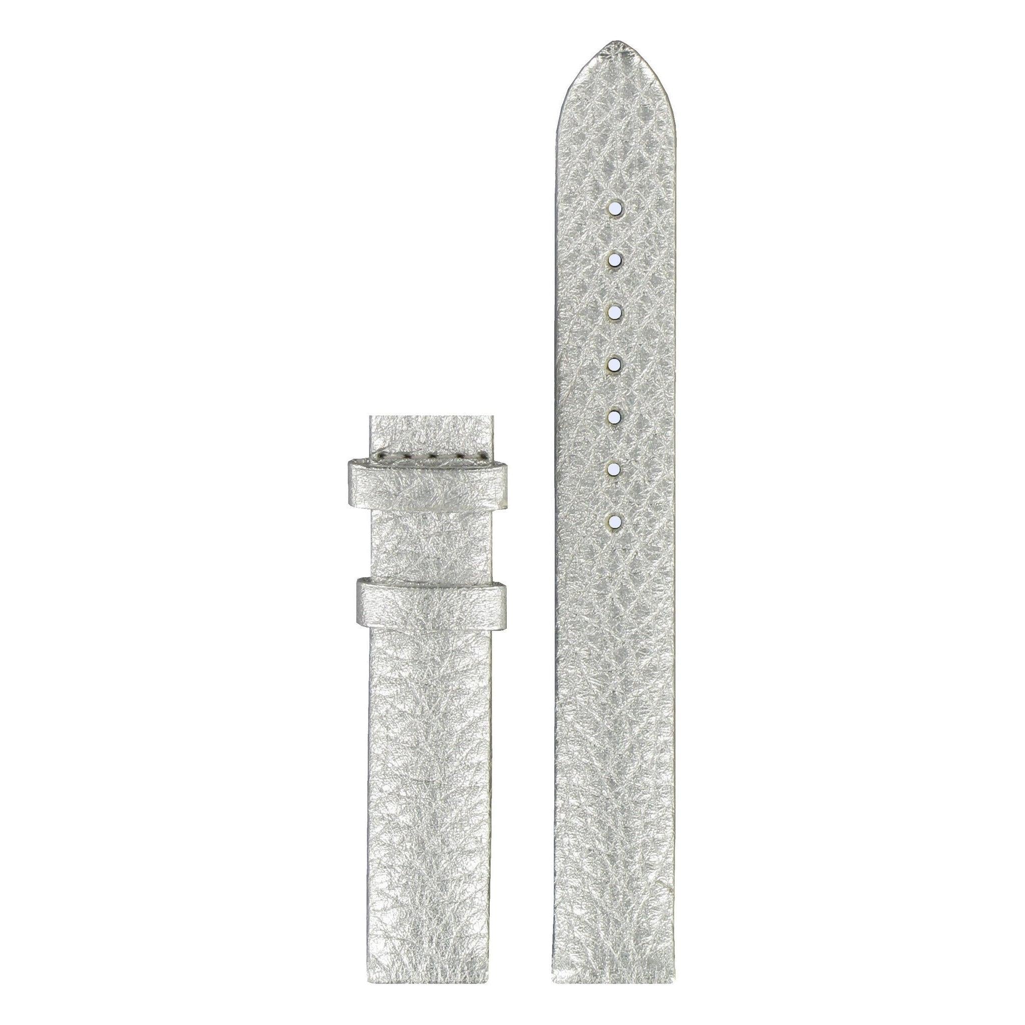 Tissot T02147582 Watch Band T610026392 Silver Textile 14 mm T - Wave - Watch Plaza