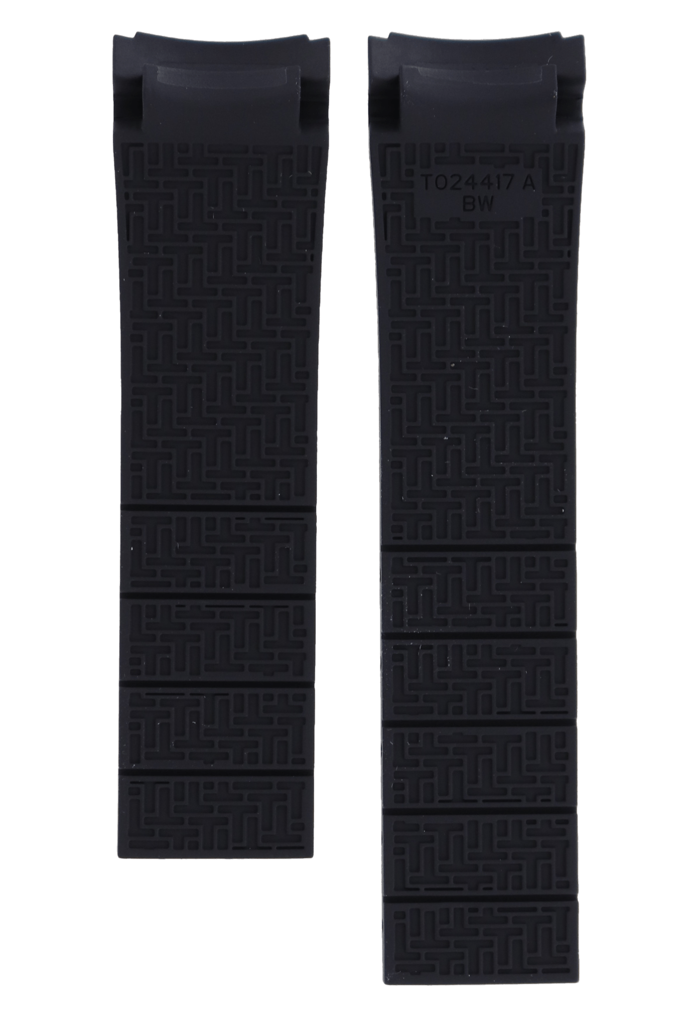Tissot T024417 & T024427 Veloci T Watch Band T610028918 Black Silicone 22 mm T - Sport - Watch Plaza