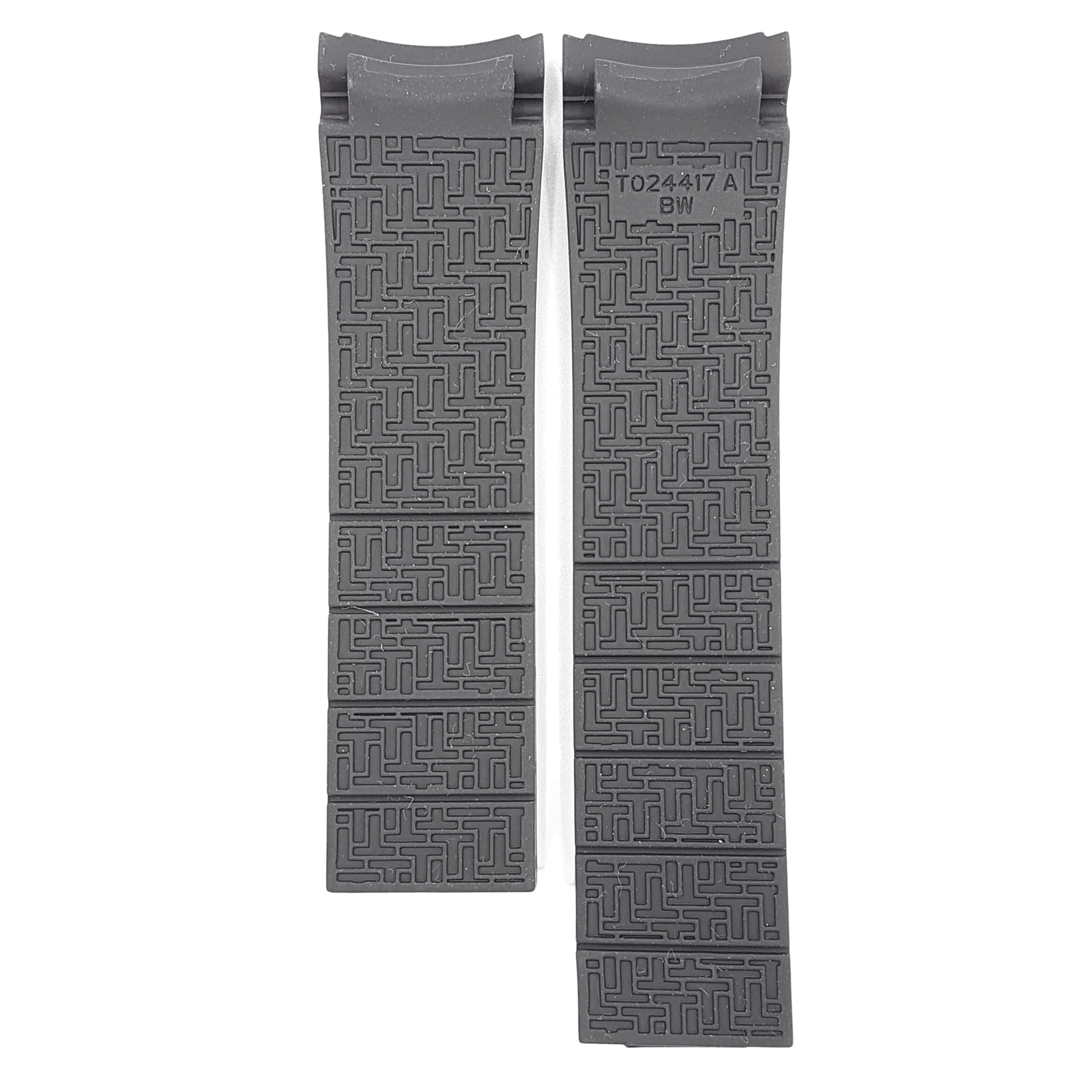 Tissot T024417 & T024427 Veloci T Watch Band T610028918 Black Silicone 22 mm T - Sport - Watch Plaza