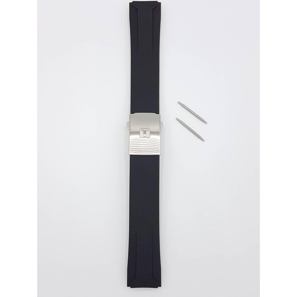 Tissot T024417A & T024427A Veloci Watch Band T603028917 Black Silicone 22 mm T - Sport - Watch Plaza