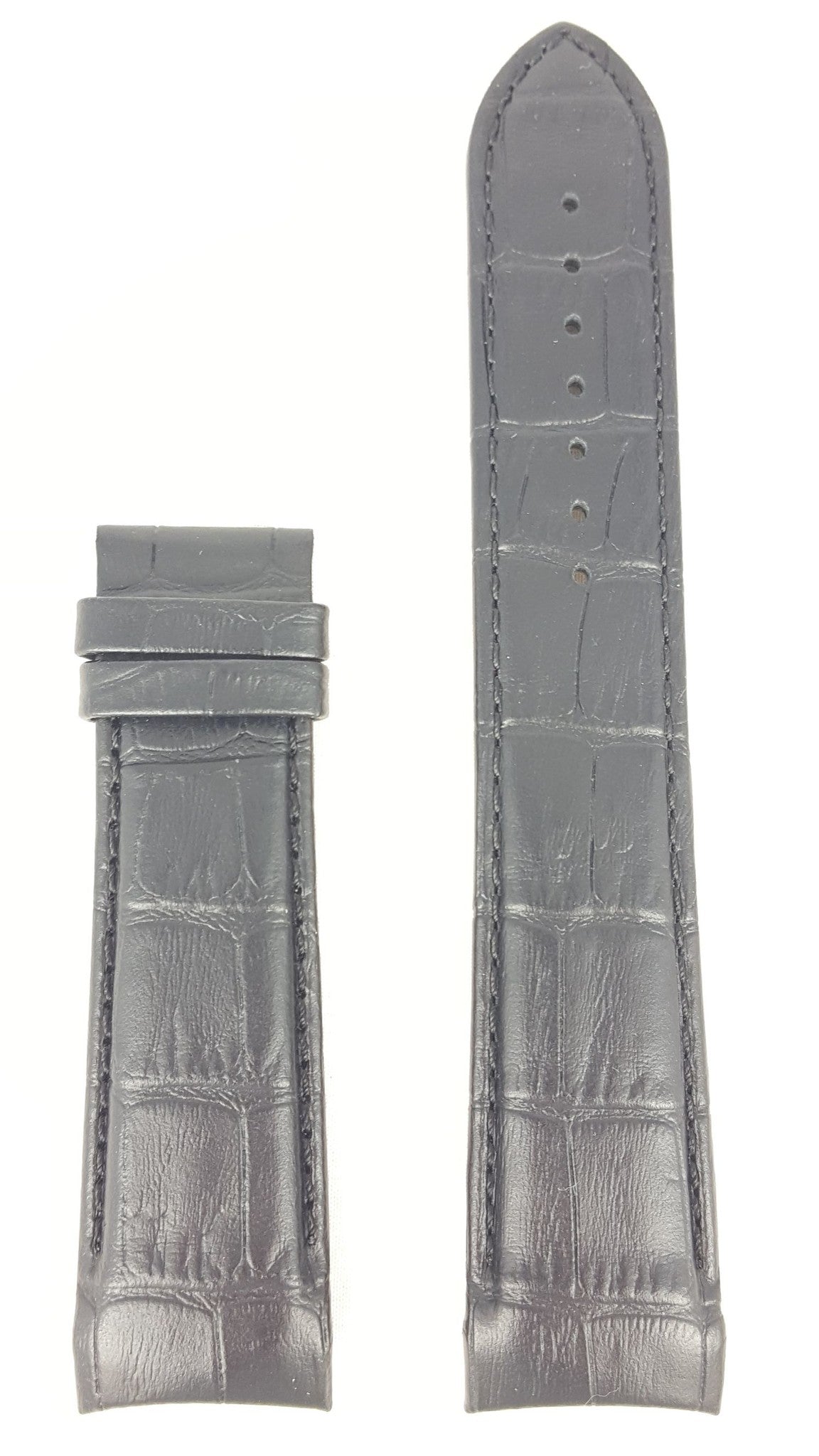 Tissot T035439A & T035617A - XL Watch Band T610028583 Black Leather 23 mm Couturier - Watch Plaza