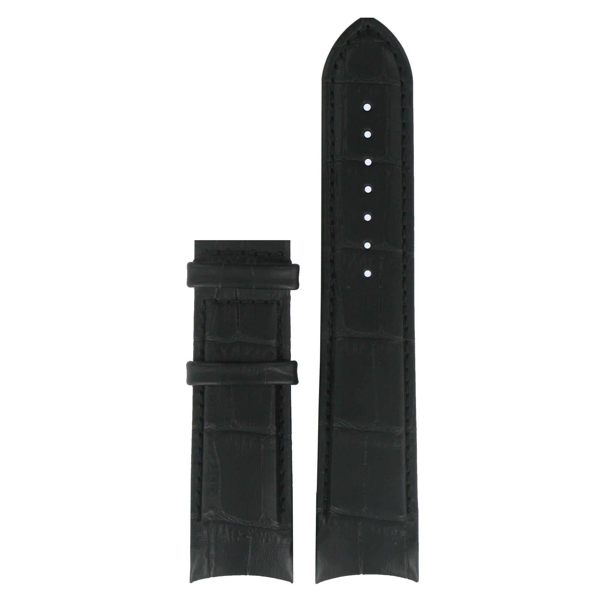 Tissot T035446A, T035407A, T035428A Watch Band T610028591 Black Leather 22 mm Couturier - Watch Plaza