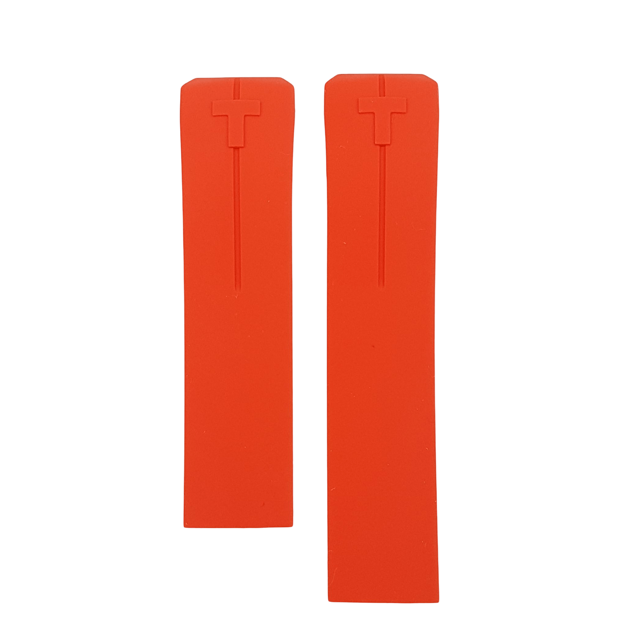 Tissot T047420A T Touch II Watch Band T610035317 Red Silicone 21 mm T - Touch - Watch Plaza