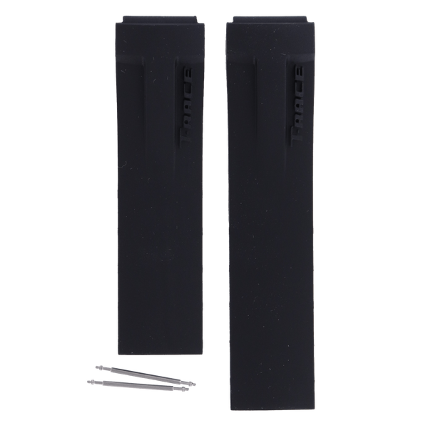 Tissot T048417A & T048427A Watch Band T610029696 Black Silicone 21 mm T - Race - Watch Plaza