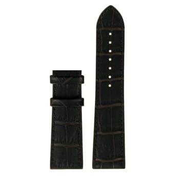 Tissot T055427A - XL Watch Band T610034060 Dark Brown Leather 23 mm PRC 200 - Watch Plaza