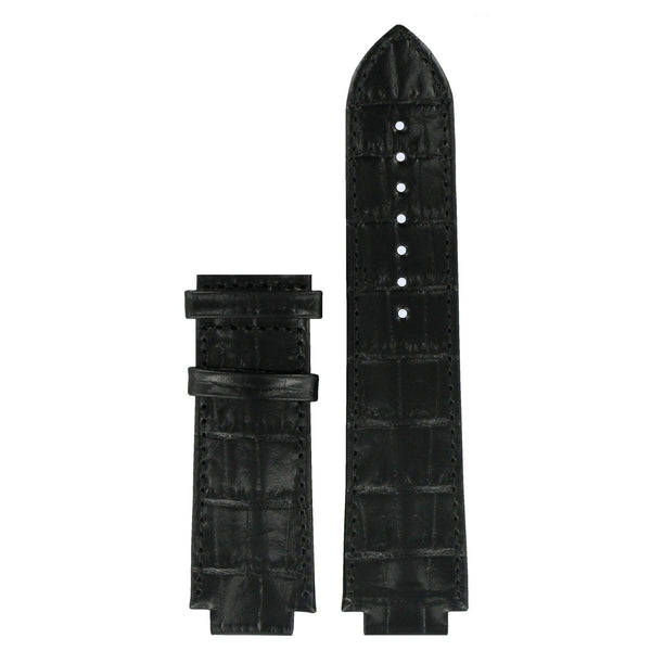 Tissot T0617171605100 XL Watch Band T610030954 Black Leather 16 mm TXL - Watch Plaza