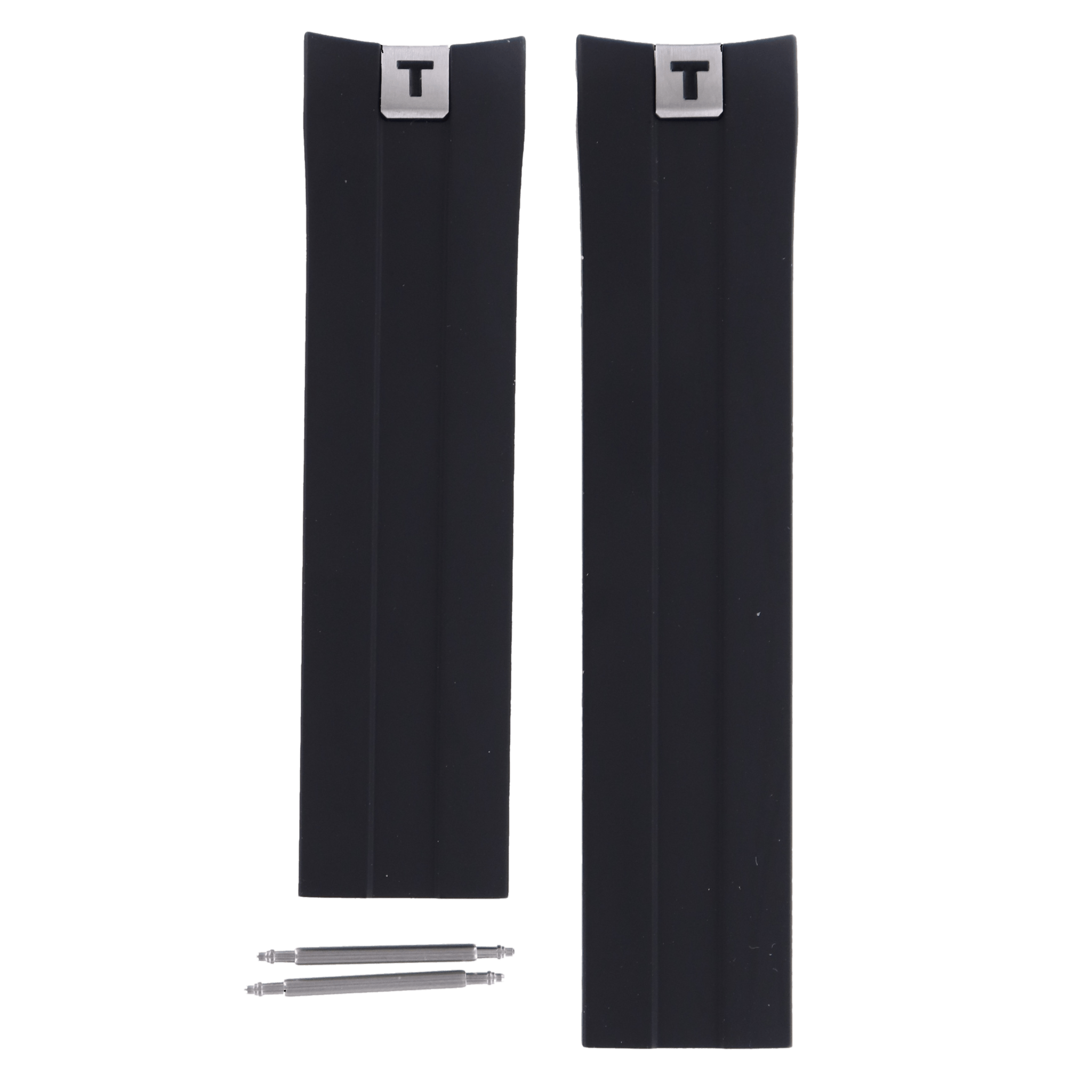 Tissot T076417 A BH Watch Band T610030240 Black Silicone 21 mm PRS 330 - Watch Plaza