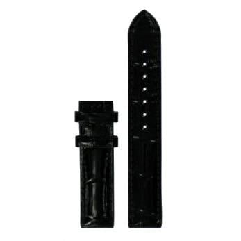 Tissot T914210A Watch Band T610034550 Black Leather 16 mm Rose Dream - Watch Plaza