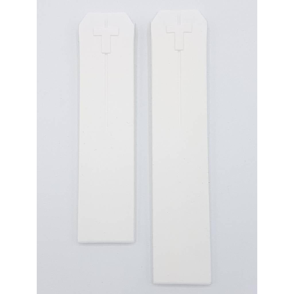 Tissot Z353 & Z253 Watch Band T610020042 White Silicone 20 mm T - Touch - Watch Plaza