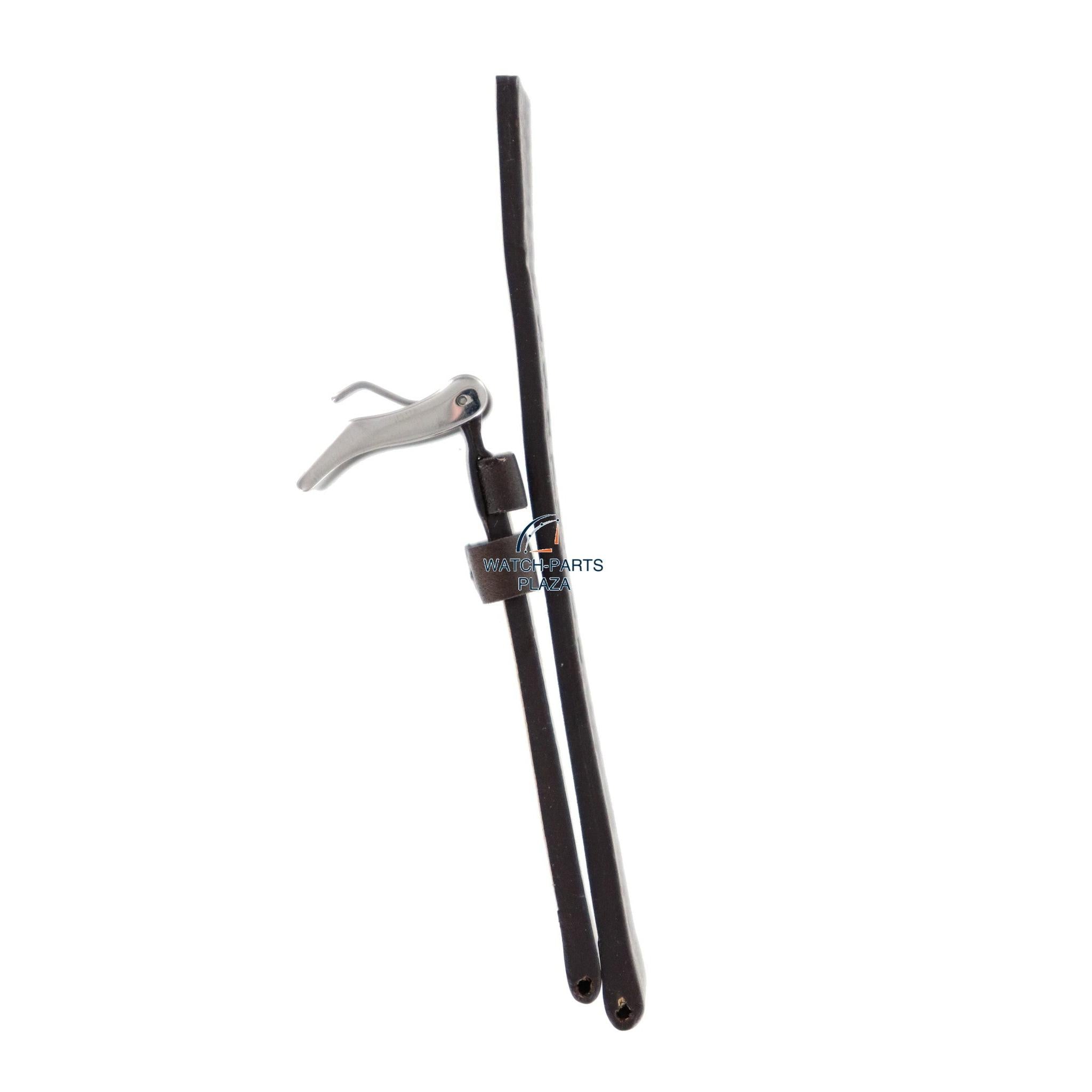 Watch Band Diesel DZ1272 dark brown leather strap 26mm original - Watch Plaza