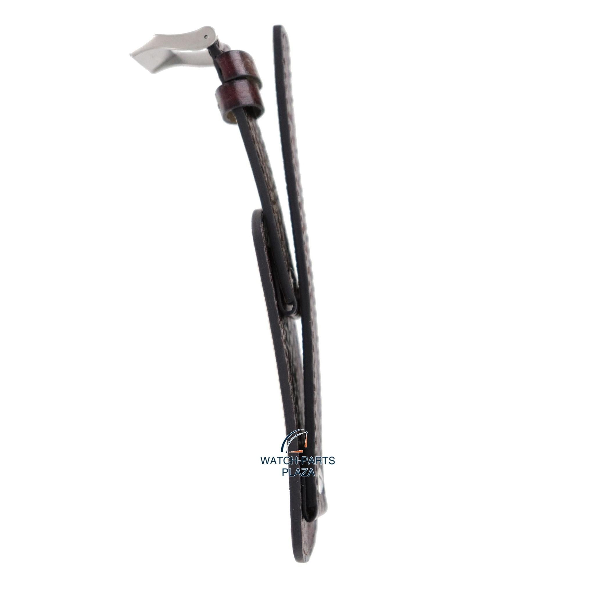 Watch Band Diesel DZ2022 brown cuff genuine leather strap 20mm DZ - 2024 - Watch Plaza