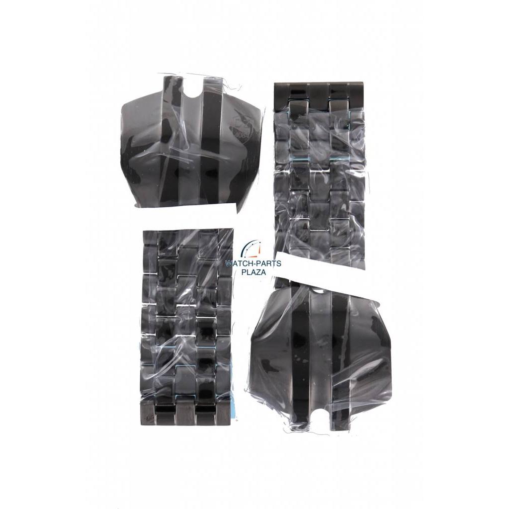 Watch Band Diesel DZ4084 stainless steel black 20mm DZ 4084 - Watch Plaza