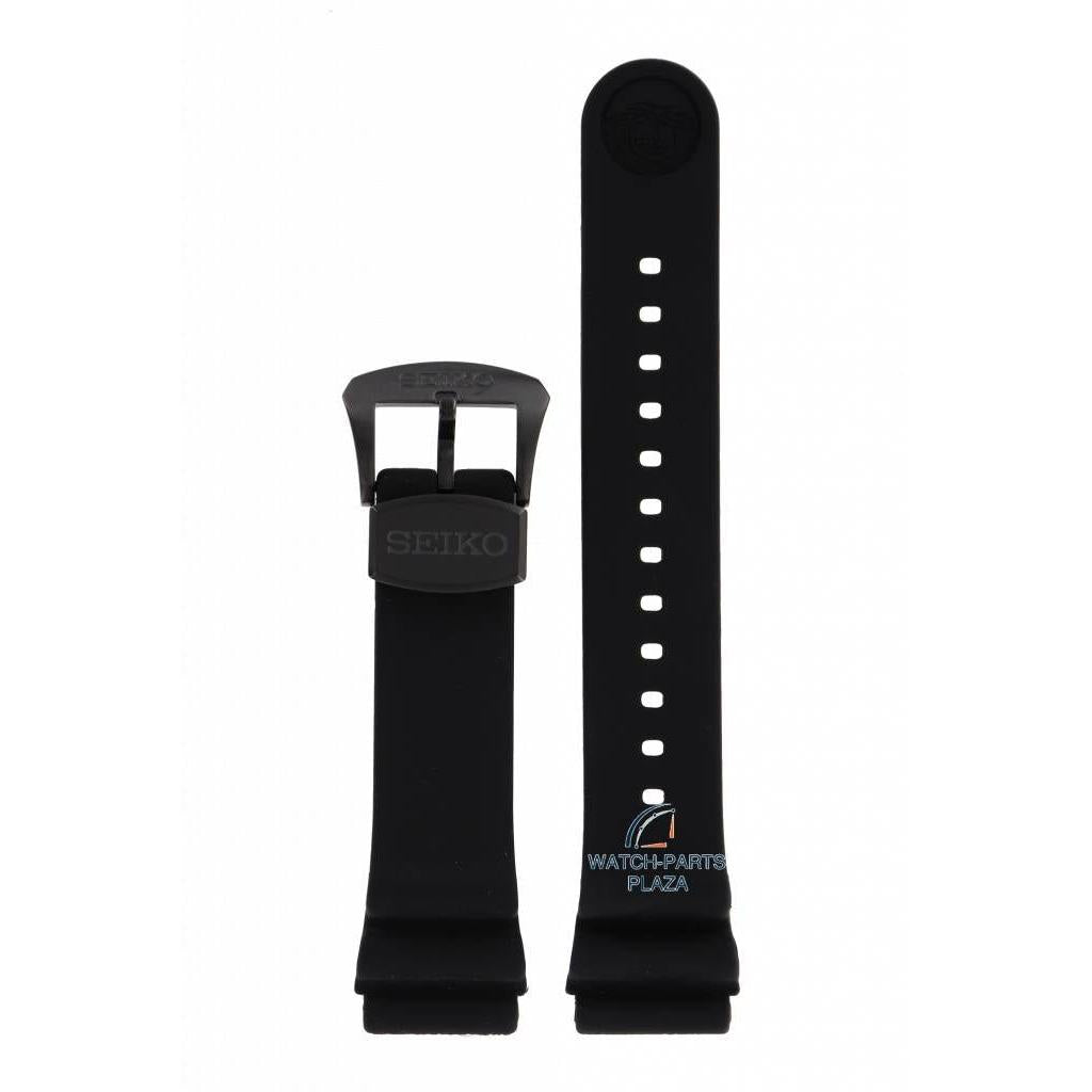 Watch Band for Seiko SRPC49 Prospex Black Series Darth Turtle 4R36 - 06L0 22mm Strap - Watch Plaza