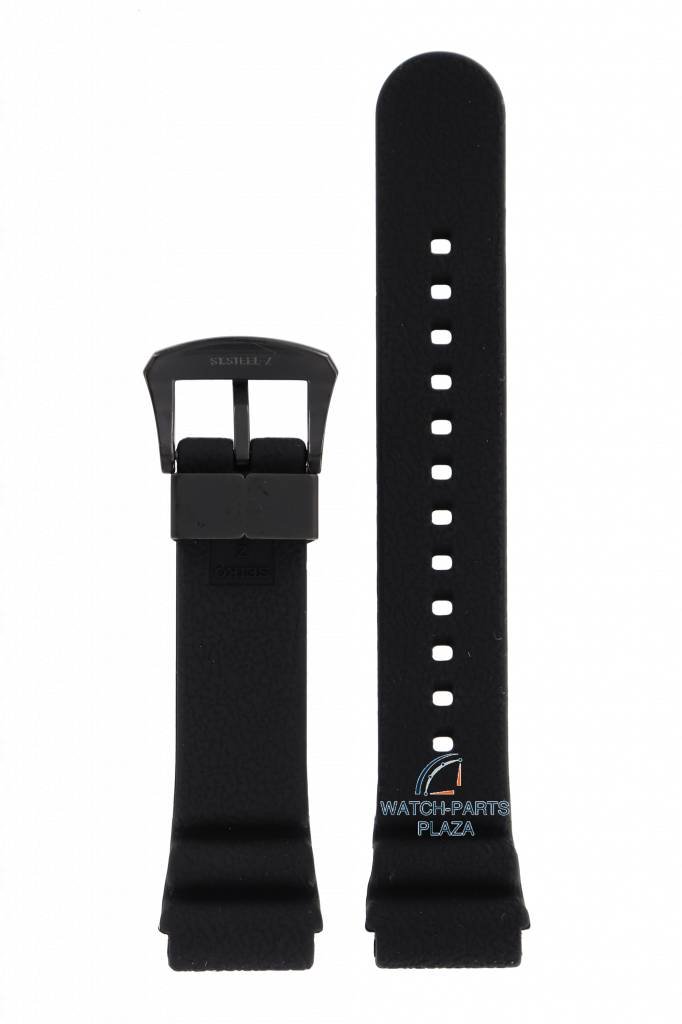 Watch Band for Seiko SRPC49 Prospex Black Series Darth Turtle 4R36 - 06L0 22mm Strap - Watch Plaza