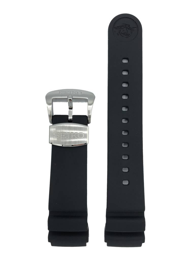 Watch Strap Seiko Prospex Solar Diver SNE439 SSC617 Black Band 20mm V157 - 0BT0 V175 0AD0 - Watch Plaza