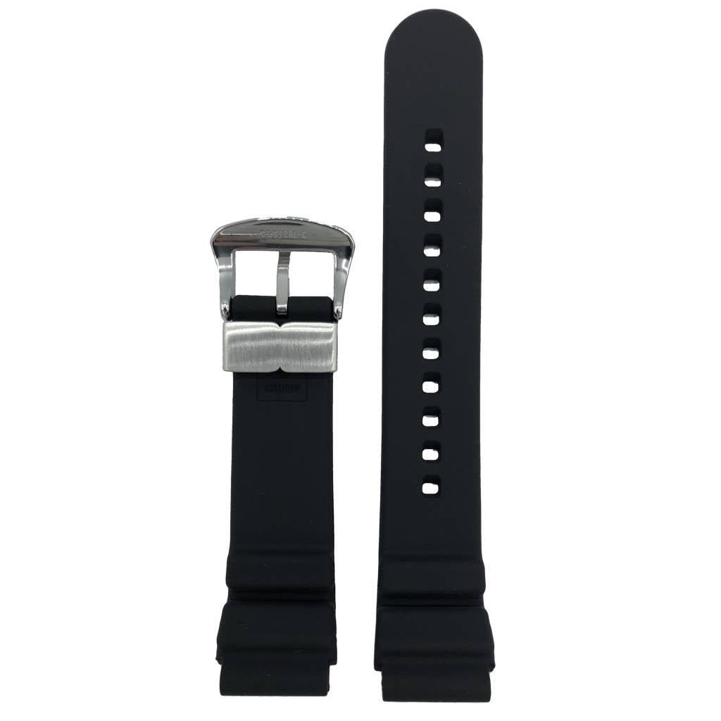Seiko SNE439 / SBDJ019 horlogeband zwart 20mm echt