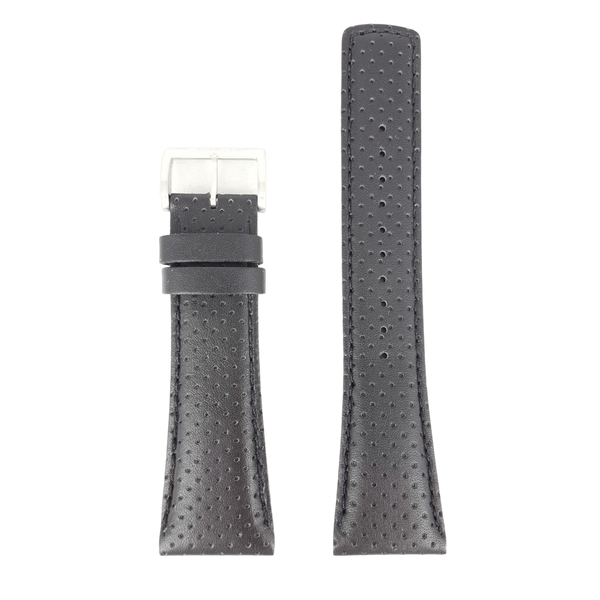 Watchband Seiko SNA773, SGEC91 Black leather strap Z 26 mm 7T62 0GL0, 7N42 - 0DD0 - Watch Plaza